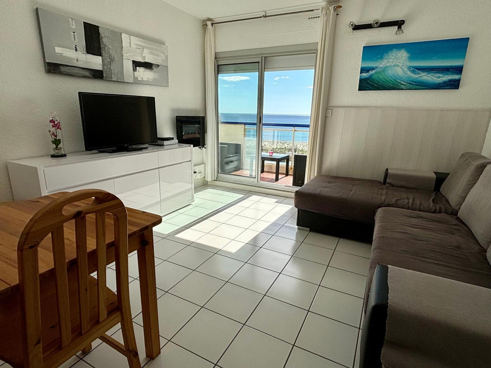 *Au Lydia* Appartement Vue Sur Mer, Avec Piscine. Le Barcarès Exteriör bild